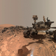 The Curiosity Mars rover also takes selfies.